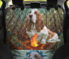 Cute Basset Hound Dog Print Pet Seat Covers