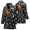 South African Boerboel Dog Print Women's Bath Robe