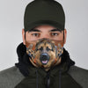 German Shepherd Print Face Shield