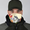 Alaskan Malamute Print Face Mask