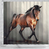 Tennessee Walking Horse Print Shower Curtain