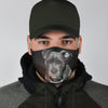 Pit Bull Terrier Print Face Mask