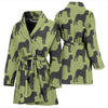 Bullmastiff Dog Pattern Print Women's Bath Robe