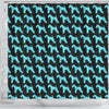 Lakeland Terrier Dog Pattern Print Shower Curtains