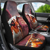 Texas Longhorn Cattle Print Car Seat Covers