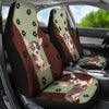 Chihuahua Dog Print Car Seat Covers