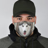 Siberian Husky Print Face Mask