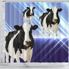 Girolando Cattle (Cow) Print Shower Curtain