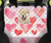 Chow Chow On Heart Print Pet Seat Covers