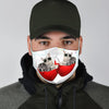 Cute American Shorthair Cats Print Face Mask