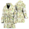 Bracco Italiano Dog Patterns Print Women's Bath Robe