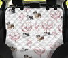 Shih Tzu Dog Print Pet Seat covers