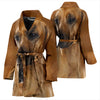 Rhodesian Ridgeback Dog Print Women's Bath Robe