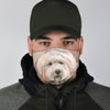 Old English Sheepdog Print Face Mask-Limited Edition