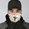 Greyhound Dog Print Face Mask