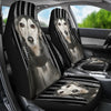 Saluki Dog Print Car Seat Covers