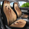 Lhasa Apso Dog Print Car Seat Covers