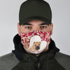 Shar Pei Dog Print Face Mask