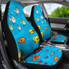 Cute Fish Patterns Print Car Seat Covers