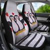 Pinguins Print Car Seat Covers