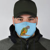 Cute Senegal Parrot Print Face Mask