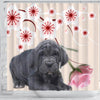 Neapolitan Mastiff Print Shower Curtain