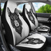 German Shepherd Art Print Car Seat Covers