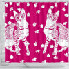 Savannah cat Print Shower Curtain