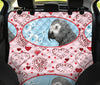 Cute African Grey Parrot Print Pet Seat Covers