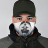 Norwegian Elkhound Print Face Mask