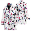 Oscar Fish Print Women's Bath Robe