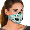 American Curl Cat Print Premium Face Mask