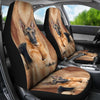 German Shepherd Dog Print Car Seat Covers