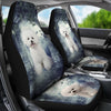 Amazing Pomeranian Dog Print Car Seat Covers