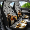 Amazing Rough Collie Dog Print Car Seat Covers