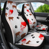 Duroc Pig Patterns Print Car Seat Covers