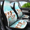 Montbeliarde Cattle (Cow) Print Car Seat Covers