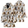 Cute Shar Pei Dog Print Women's Bath Robe