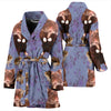 Djungarian Hamster (Siberian Hamster) Print Women's Bath Robe