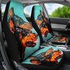 Doberman Pinscher Dog Vector Art Print Car Seat Covers