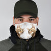 Cute Bengal Cat Print Face Mask