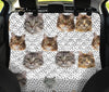 Siberian Cat face Print Pet Seat Covers