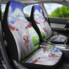 Charolais Cattle (Cow) Print Car Seat Covers