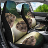 Lovely Campbell's Dwarf Hamster Print Car Seat Covers