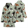 Cavalier King Charles Spaniel Dog Pattern Print Women's Bath Robe