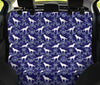 German Shepherd Floral Print Pet Seat Covers