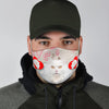Turkish Angora Cat Print Face Mask