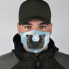 Cute Beauceron Dog Print Face Mask