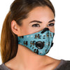 Australian Shepherd Print Premium Face Mask