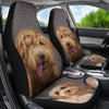 Goldendoodle Dog Print Car Seat Covers